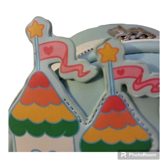 Carebears 40th Anniversary Loungefly Bag & Matching Wallet New with Tags - Picture 4 of 12